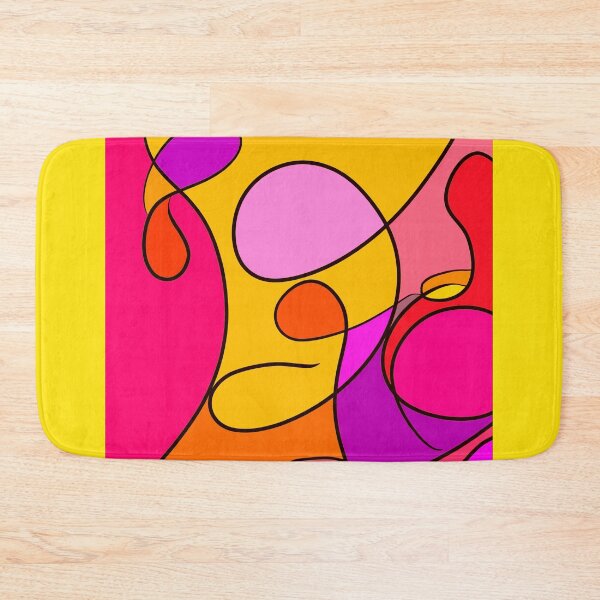 Item preview, Funky colorful abstract  designed and sold by Fatamimosh.