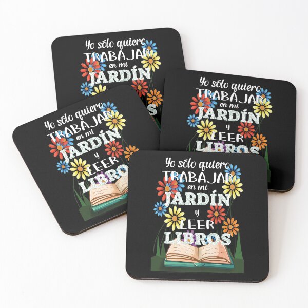 Item preview, Yo Sólo Quiero Trabajar en Mi Jardín y Leer Libros designed and sold by orangeblue21.