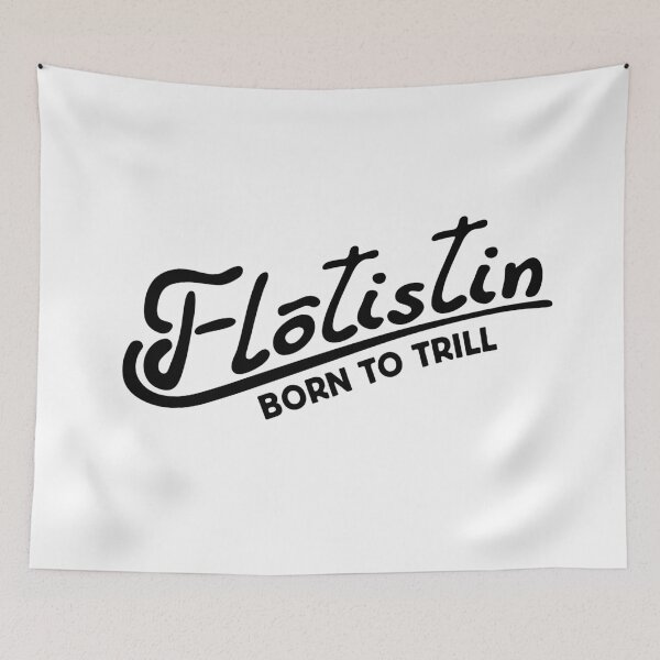 Item preview, Flutist Born to trill designed and sold by dasmoment.