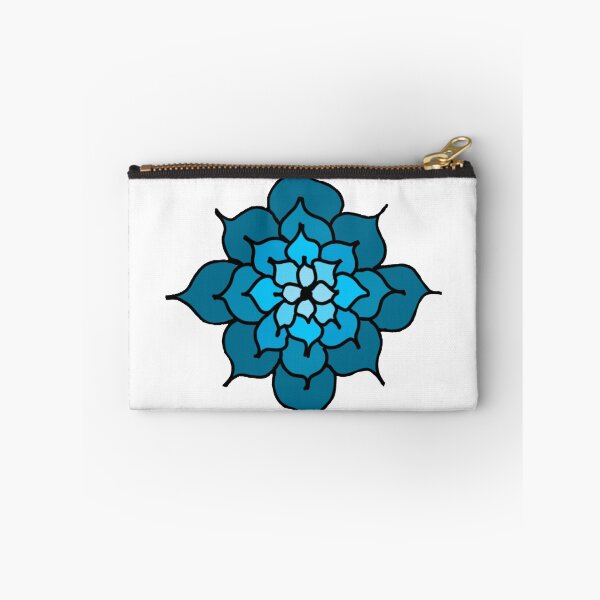 Artikelvorschau, Ombré Flower Mandala: Blau entworfen und verkauft von Mysticartshop.