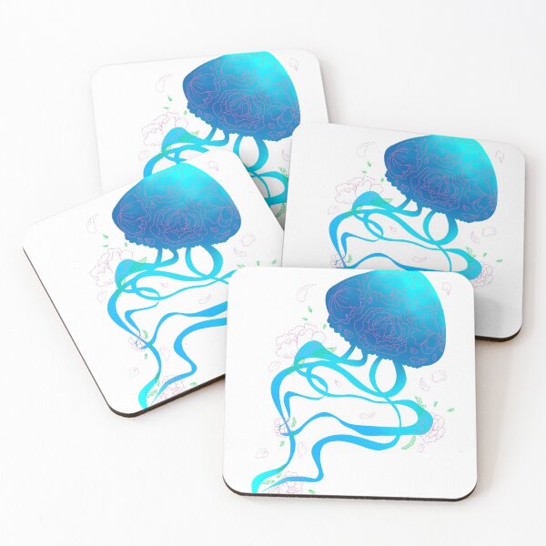 Item preview, Pink Flower Jellyfish designed and sold by artby3lue5tar.