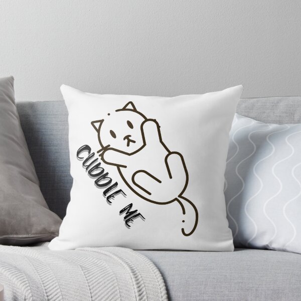 Item preview, Cat cuddling cute cat gift idea cuddle me designed and sold by InsomniaMerch.