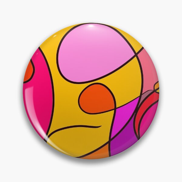 Item preview, Funky colorful abstract  designed and sold by Fatamimosh.