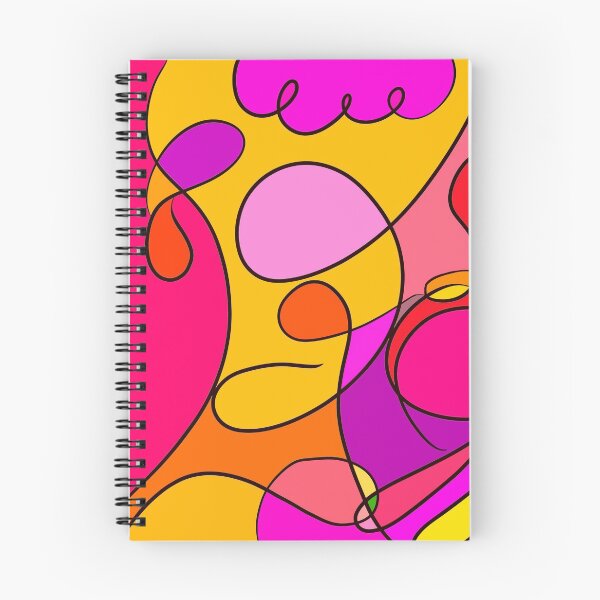 Item preview, Funky colorful abstract  designed and sold by Fatamimosh.