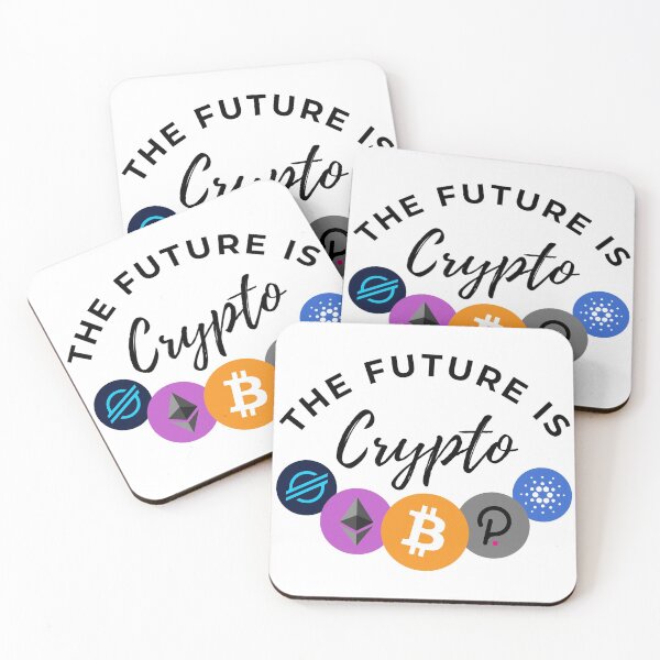 Item preview, The Future is Crypto designed and sold by ThreadsByCampion.