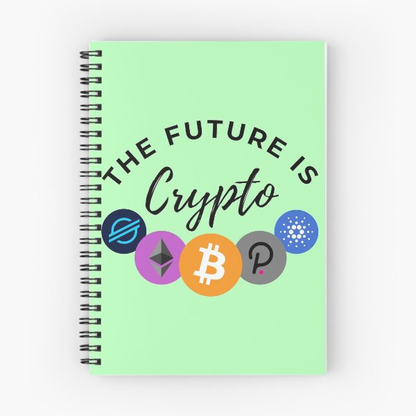 Item preview, The Future is Crypto designed and sold by ThreadsByCampion.