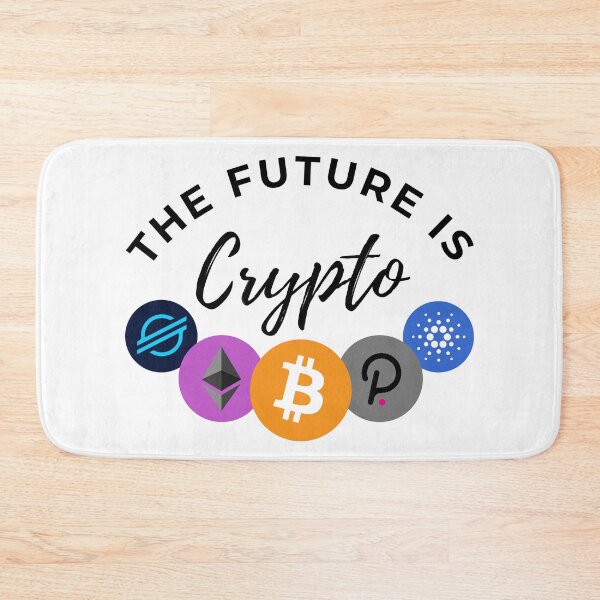 Item preview, The Future is Crypto designed and sold by ThreadsByCampion.