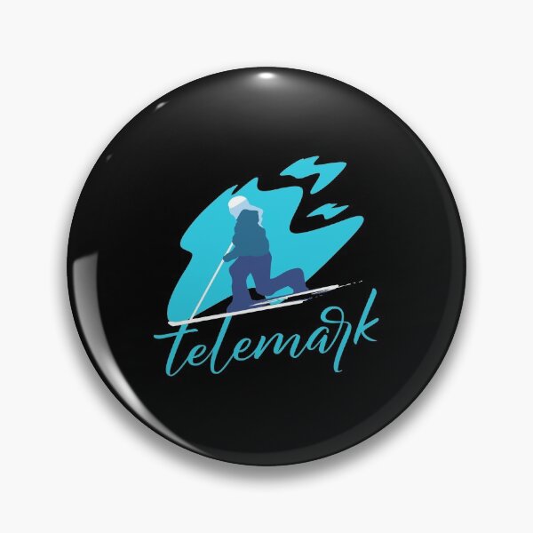 Item preview, Cool Telemark Ski Telemarking Skiing Telemarker designed and sold by ColorDreamer.