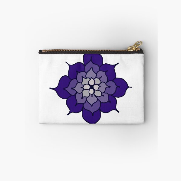 Artikelvorschau, Ombré Flower Mandala: Dunkelviolett entworfen und verkauft von Mysticartshop.