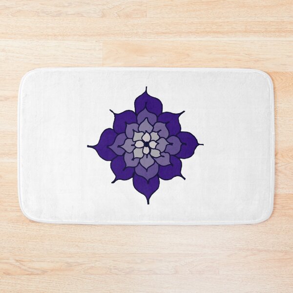 Item preview, Ombré Flower Mandala: Dark Purple designed and sold by Mysticartshop.