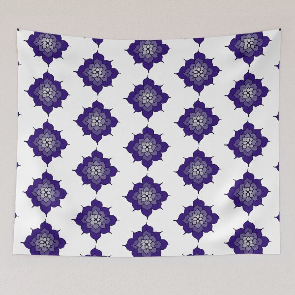 Item preview, Ombré Flower Mandala: Dark Purple designed and sold by Mysticartshop.