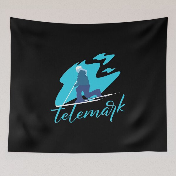 Item preview, Cool Telemark Ski Telemarking Skiing Telemarker designed and sold by ColorDreamer.