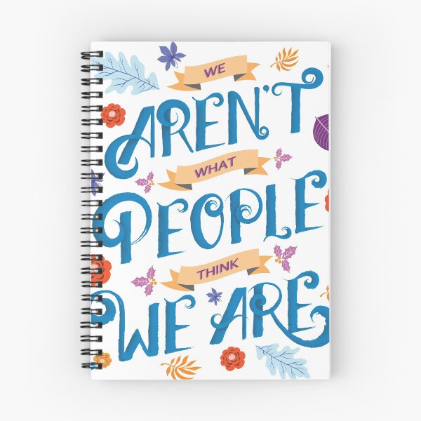 Item preview, We Aren't What People Think We Are designed and sold by MarlenaFrank.