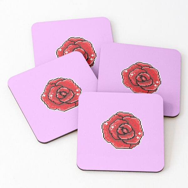 Item preview, Pixel Art Red Rose designed and sold by smallbeancrafts.