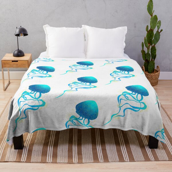 Item preview, Gold Flower Jellyfish designed and sold by artby3lue5tar.