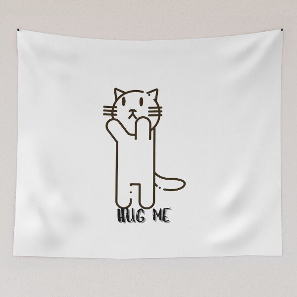 Item preview, Cat funny cute cat partner cuddle hug me designed and sold by InsomniaMerch.