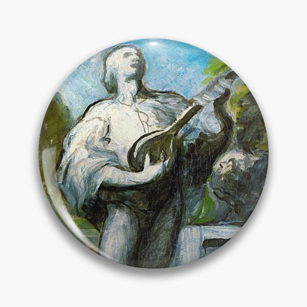 Item preview, The Troubadour | Vintage Painting designed and sold by Petra Becker.