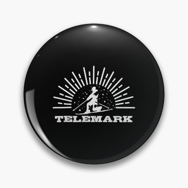 Item preview, Vintage Telemark Ski Telemarking Skiing Telemarker designed and sold by ColorDreamer.