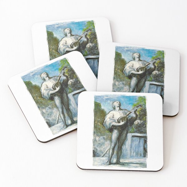 Item preview, The Troubadour | Vintage Painting designed and sold by Petra Becker.
