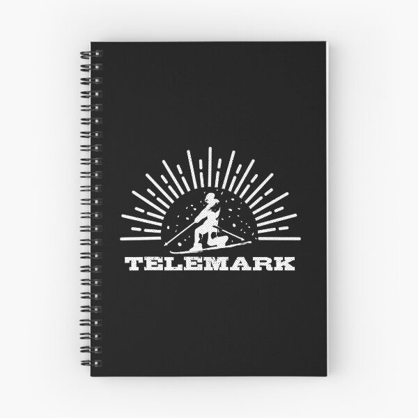 Item preview, Vintage Telemark Ski Telemarking Skiing Telemarker designed and sold by ColorDreamer.