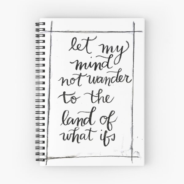 Item preview, Let my mind not wander designed and sold by Kiersten Short.