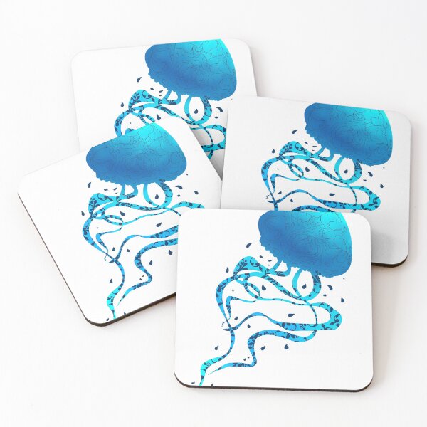 Item preview, Dark Flower Jellyfish designed and sold by artby3lue5tar.