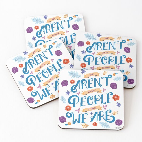 Item preview, We Aren't What People Think We Are designed and sold by MarlenaFrank.