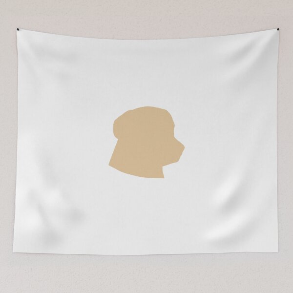 Item preview, Yellow Lab Silhouette designed and sold by Mysticartshop.
