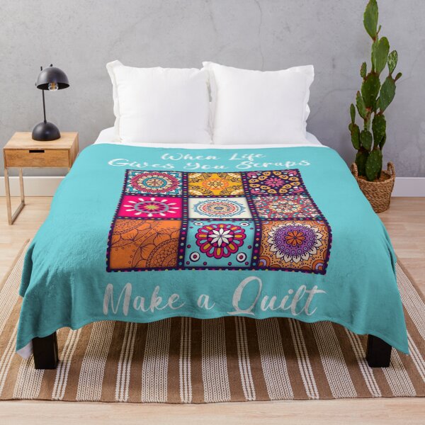 Item preview, When Life Gives You Scraps Make A Quilt designed and sold by gkao.