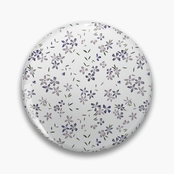 Item preview, Purple, Green, & White Simple Ditsy Floral designed and sold by StudioPosies.
