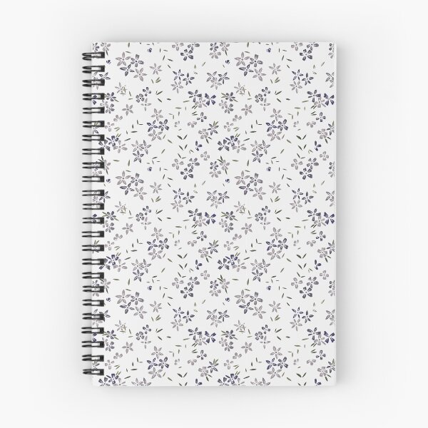 Item preview, Purple, Green, & White Simple Ditsy Floral designed and sold by StudioPosies.