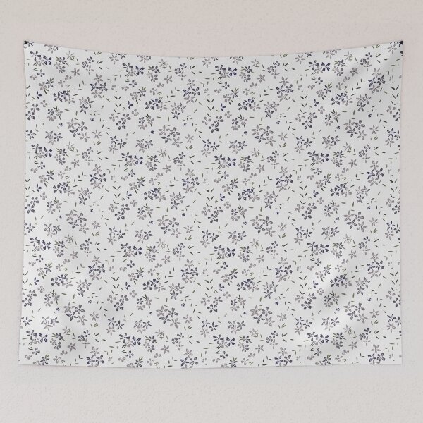 Item preview, Purple, Green, & White Simple Ditsy Floral designed and sold by StudioPosies.
