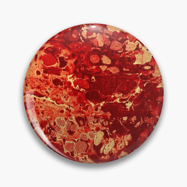 Item preview, Red fire marbled paper designed and sold by anetkresli.