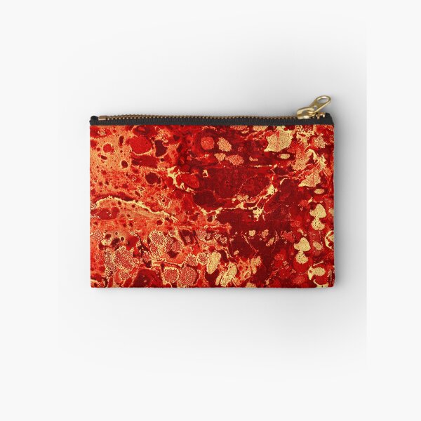 Item preview, Red fire marbled paper designed and sold by anetkresli.