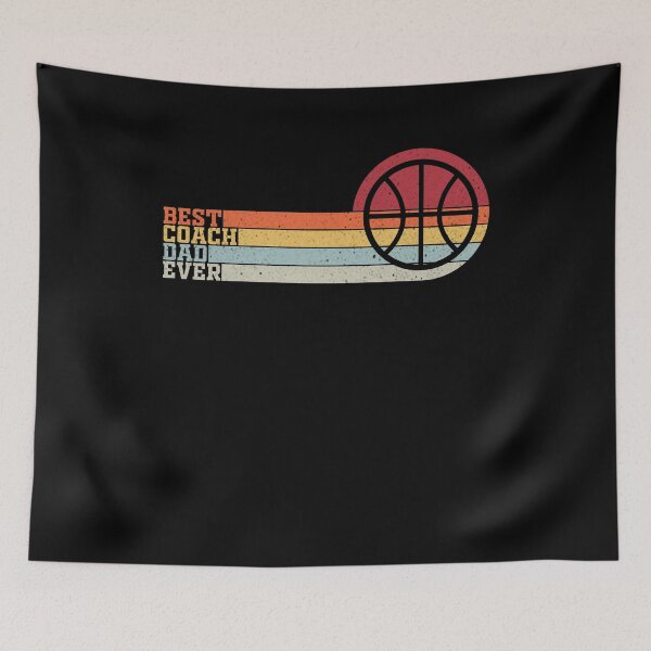Item preview, Best Basketball Coach Dad Ever designed and sold by Ryan89-Design.