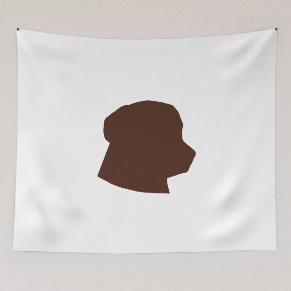 Item preview, Chocolate Lab Silhouette designed and sold by Mysticartshop.