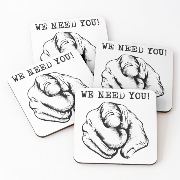 Item preview, We Need You designed and sold by WaldemarS.