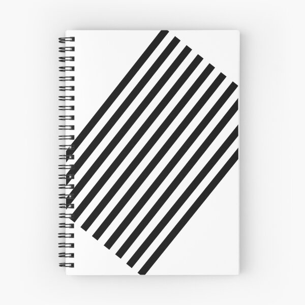 Aperçu de l'œuvre Rayures noires et blanches sur un angle créée et vendue par Vicky Rodden.