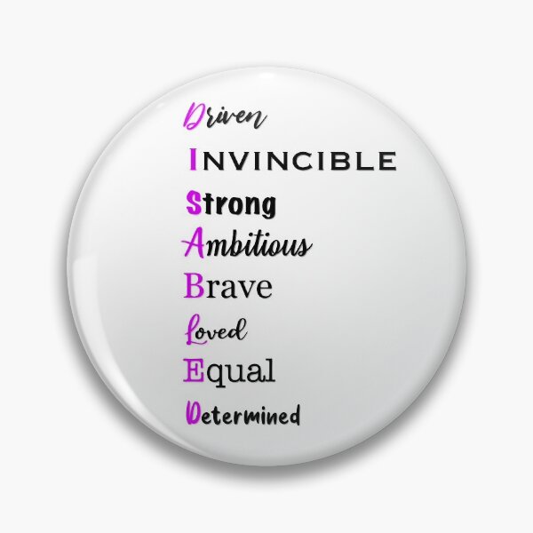 Item preview, DISABLED (purple) designed and sold by Elle  Hazlett.