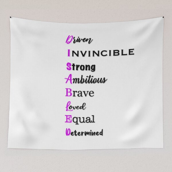 Item preview, DISABLED (purple) designed and sold by Elle  Hazlett.