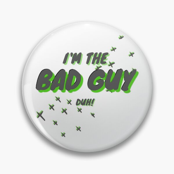 Item preview, Bad Guy Duh Bille Eilish Inspired Art Lyrics Design designed and sold by ICRainbowMoons.