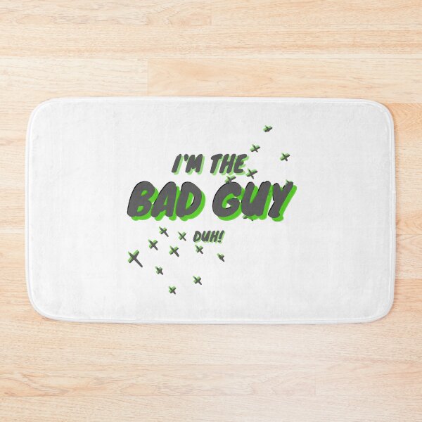 Item preview, Bad Guy Duh Bille Eilish Inspired Art Lyrics Design designed and sold by ICRainbowMoons.