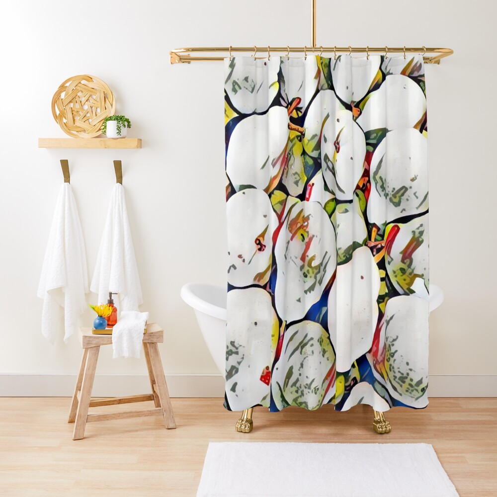 Item preview, Shower Curtain designed and sold by Random-Designz.