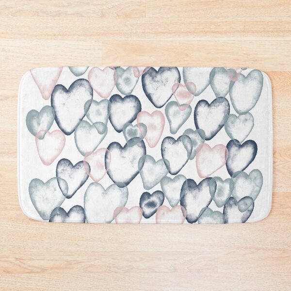 Item preview, All of my heart blue and pink designed and sold by SJAPhoto.