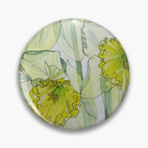 Item preview, Daffodils watercolour painting  designed and sold by esvb.