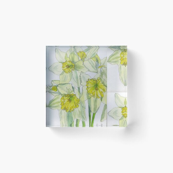 Item preview, Daffodils watercolour painting  designed and sold by esvb.