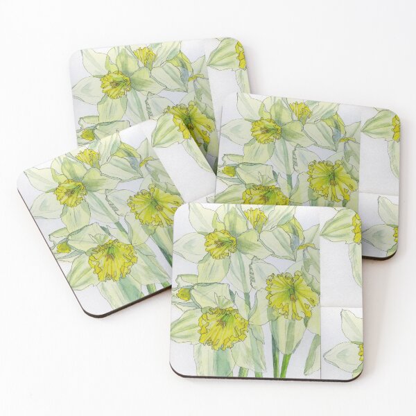 Item preview, Daffodils watercolour painting  designed and sold by esvb.