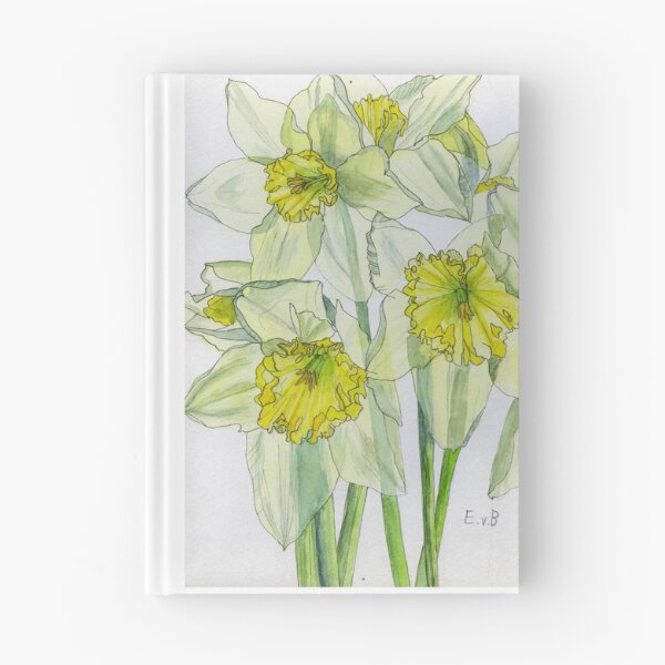 Item preview, Daffodils watercolour painting  designed and sold by esvb.