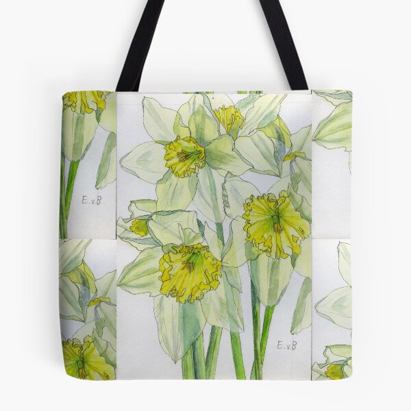 Item preview, Daffodils watercolour painting  designed and sold by esvb.