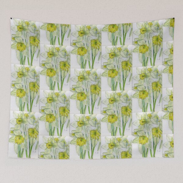 Item preview, Daffodils watercolour painting  designed and sold by esvb.